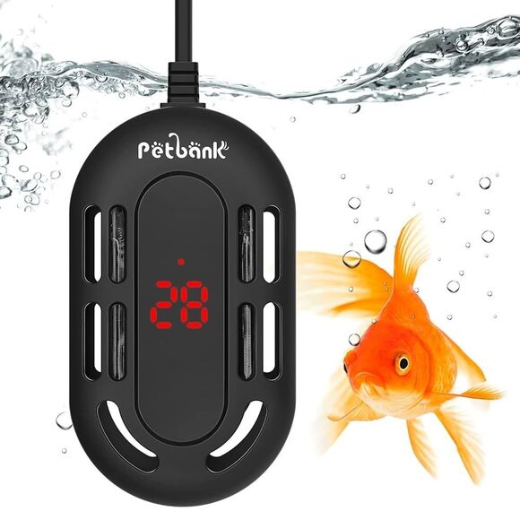 Petbank Other - Petbank 50W Aquarium Heater with Remote Digital Display Overtemp Protection